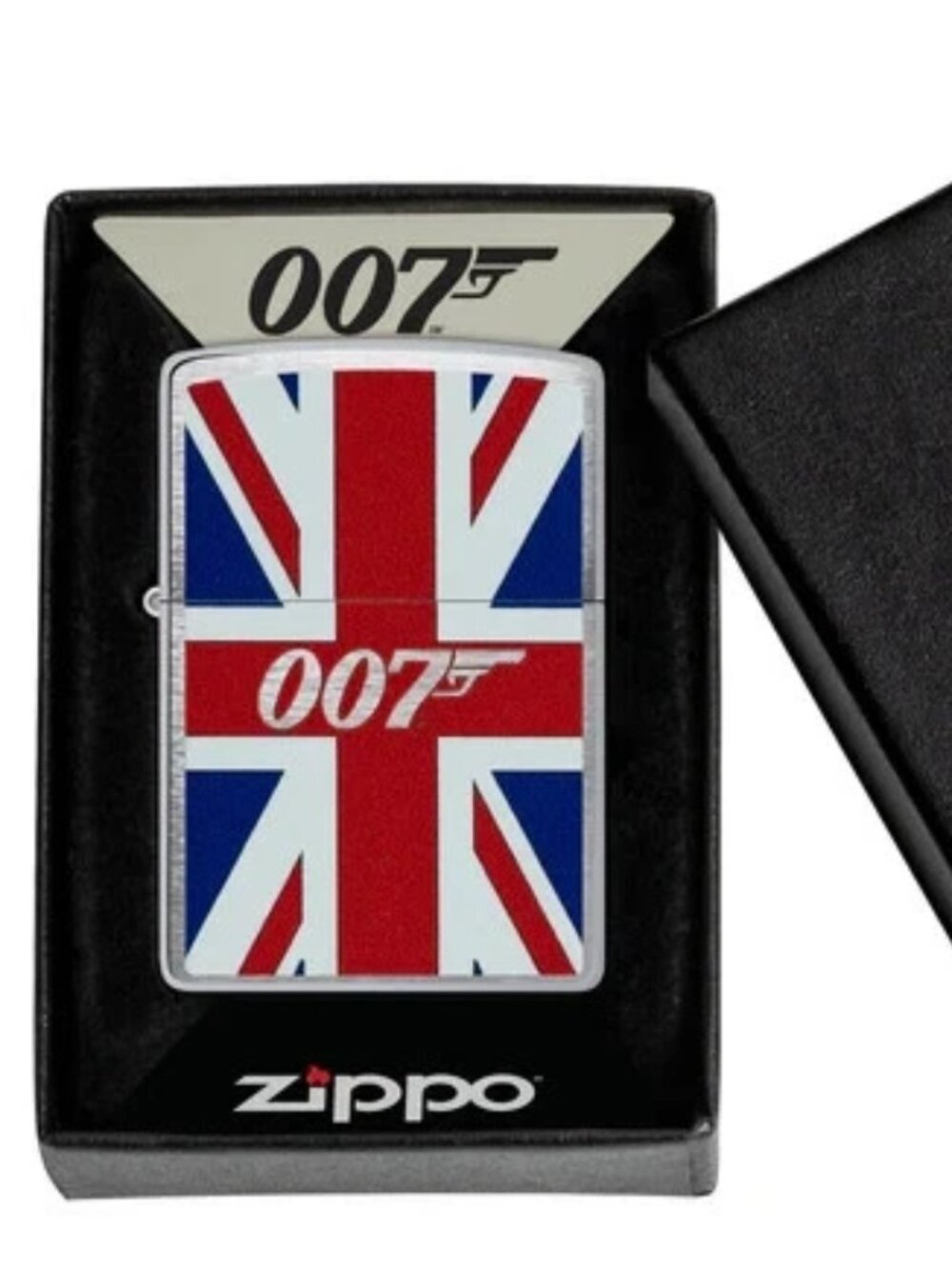 Sharp James Bond 007 Union Jack Zippo Lighter
